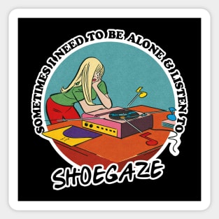 Shoegaze / Music Obsessive Fan Design Sticker